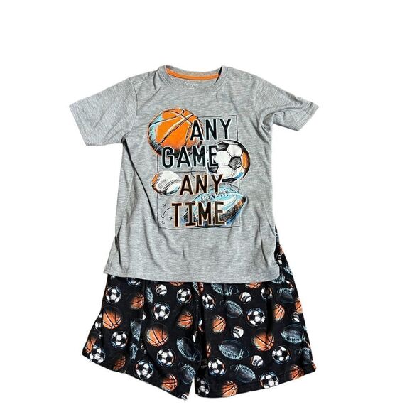 Cat & Jack youth boys sports pajama short set size 12/14 - Picture 1 of 3